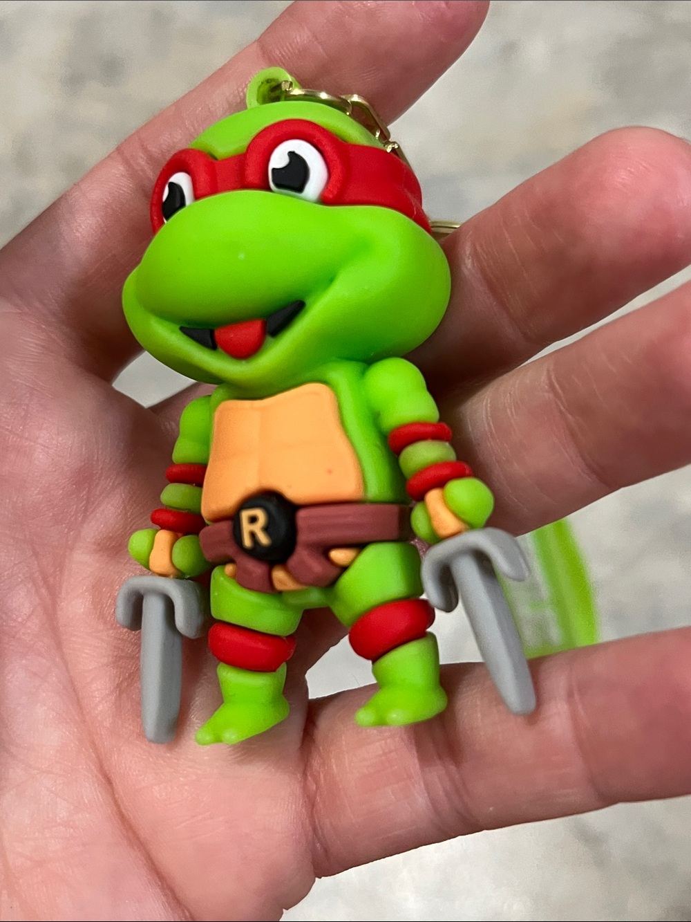 TMNT Raphael Keychain - Picture 5 of 5